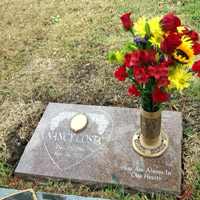 headstone engraving