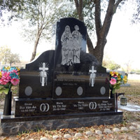 headstone engraving