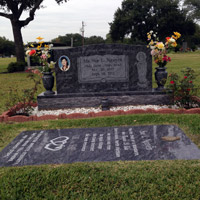 headstone engraving