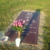 headstone engraving